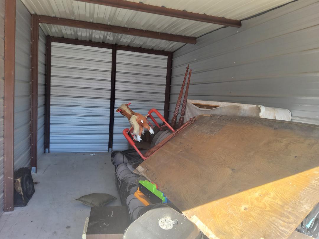 Storage Unit Auction in Gentry, AR at SpareBox Storage 0059 ends on